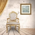 thumbnail image 3 of Beth Anne Creative 20x20 Gold Ornate Wood Framed with Double Matting Museum Art Print Titled - Coastal Inspiration VII, 3 of 4