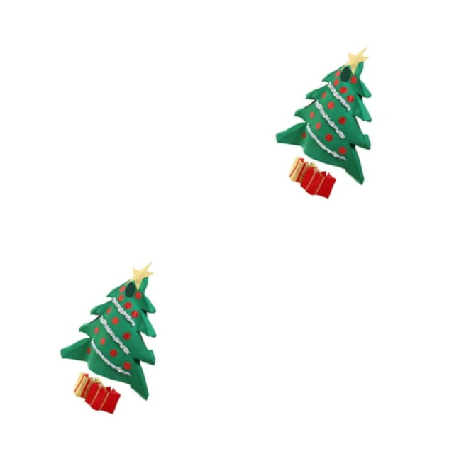 relayinert Sparkling Christmas Tree Costume Xmas Party Clothes for Halloween Xmas Photo Prop Type 2 2PCS