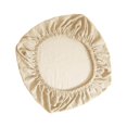 thumbnail image 1 of facefd Stretch Computer Chair Slipcovers Rotating Dining Seat Protector Chair Seat Covers for Office Beige, 1 of 9