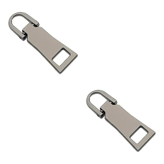 Justharion 3pcs/set Universal Metal Zippers Slider - Practical And Reusable Suitable No. 5 * Gun color 2Set