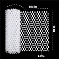 thumbnail image 4 of 3X Plastic Chicken Wire Fence Mesh,Fencing Wire for Gardening, Poultry Fencing, Chicken Wire Frame White, 4 of 8