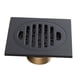 thumbnail image 1 of Drenaje de piso de ducha cuadrado Sello de agua profunda de azulejo reversible de acero inoxidable, 1 of 8