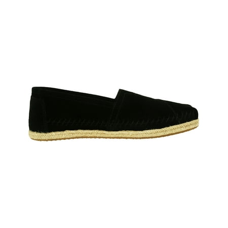 black suede toms flats