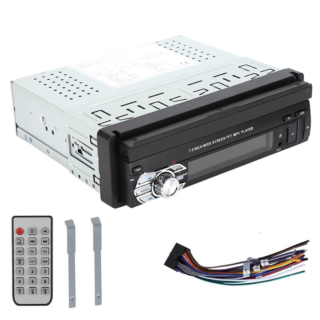 Artoneday 7In Telescopic Car StereoSingle Din MP5SWM9601 Retractable