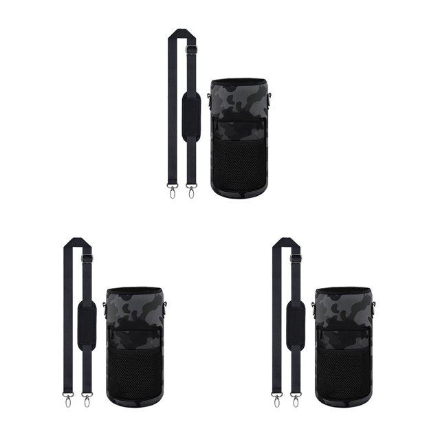 Greeniant Funda para botella de agua de viaje con correa para el hombro, bolsa aislante Universal para hervidor de agua, funda para termo al Type1 NO1