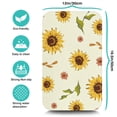 thumbnail image 5 of Ultra Absorbent Diatom Mud Dish Drying Mat with Colorful Flowers Elegant Kitchen Counter Draining Pad Sunflower, Coffee Mat Cornflower, Poppy Design, 19.5x12in, 5 of 7