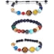 thumbnail image 1 of Pulsera de 3 planetas para mujer, pulsera del sistema solar, universo, galaxia, los ocho planetas, estrella guardiana, cuentas de piedra natural, brazalete, joyería unisex, regalos, 1 of 7