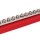 thumbnail image 4 of 12 Post Power Distribution Block Bus Bar Set 2xM6 Post 12xM4 Screw Battery Terminal Box for Cars RVs Ships Yachts Red, 4 of 4