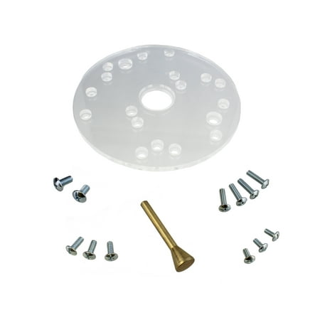 Dct Universal 6 5 Inches Acrylic Router Base Plate Mount Porter Cable More