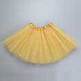 thumbnail image 2 of OIOLOYJM Tutu for Women Adults Halloween Happy Ballet Multi-Layer Tulle Skirt Christmas Performance Non See-Through Fluffy Holiday Party Dress Gold 1 US-XS, 2 of 6