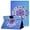 Mandala, variant on iPad Pro 9.7 Inch Case (2016 Released), Allytech PU Leather Stand Folio Slim Smart Shell Cover Auto Sleep Wake Feature Girls Protective Cards Holder Wallet Case for Apple iPad Pro 9.7, Rainbow