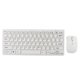 thumbnail image 4 of para HK-03 2.4G Mini teclado inalámbrico y mouse óptico para computadora portátil de escritorio Smart TV Blanco, 4 of 8