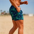 thumbnail image 2 of Men's and Boy's Swim Trunks Shorts, With Mesh lining, 9" Inseam, Suitable For Summer Beach Wear, Sizes XS-2XL, 2 of 4