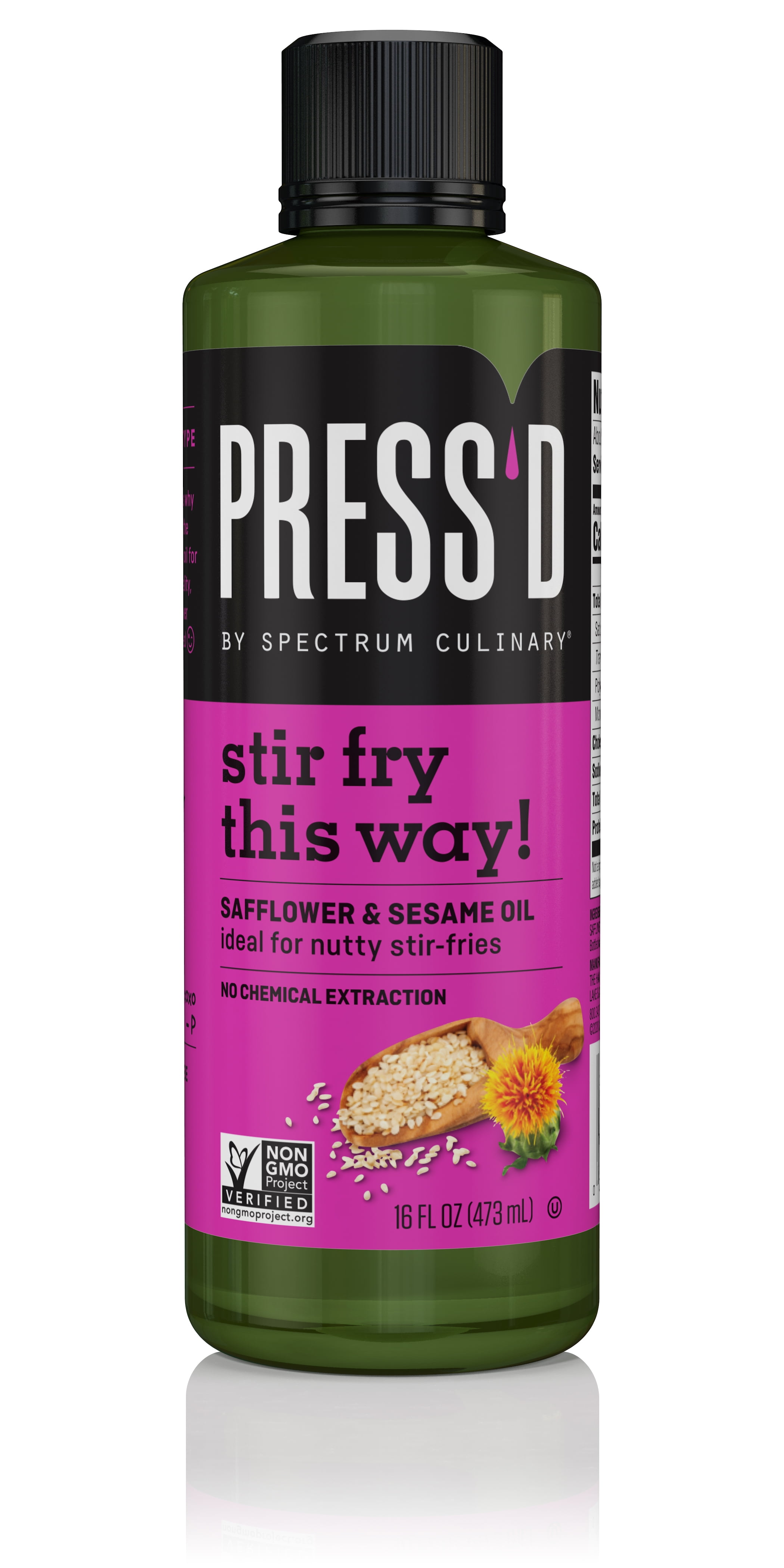 Spectrum Press'd Stir Fry This Way! Safflower & Sesame Oil, 16 fl oz