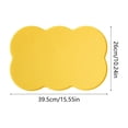 thumbnail image 3 of Leodye 1PCS Rectangular Silicone Pet Feeding Mat, Anti-spill Anti-slip Slow Feeder Placemat fors s, Easy to Wipe Clean -17.32x10.63x0.39in, 3 of 6