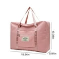thumbnail image 3 of JingChun Travel Duffel Bag Foldable Luggage Sports Tote Gym Carry On Weekender Overnight, 3 of 9