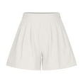 thumbnail image 4 of Edvintorg 2023 Women Sweat Shorts Summer Clearance Casual Loose Solid High Waist Short Pants Holiday Beach Outfits For Women Korean Shorts, 4 of 7