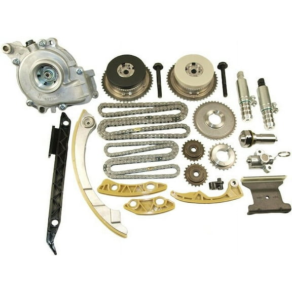 Timing Chain Kit and Water Pump - Compatible with 2010 GMC Terrain 2.4L 4-Cylinder