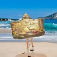 thumbnail image 5 of YAZAOO Towels Kids Hooded Beach Towel Autumn's Embrace by The Window Pool Bath Towel Soft, 5 of 7