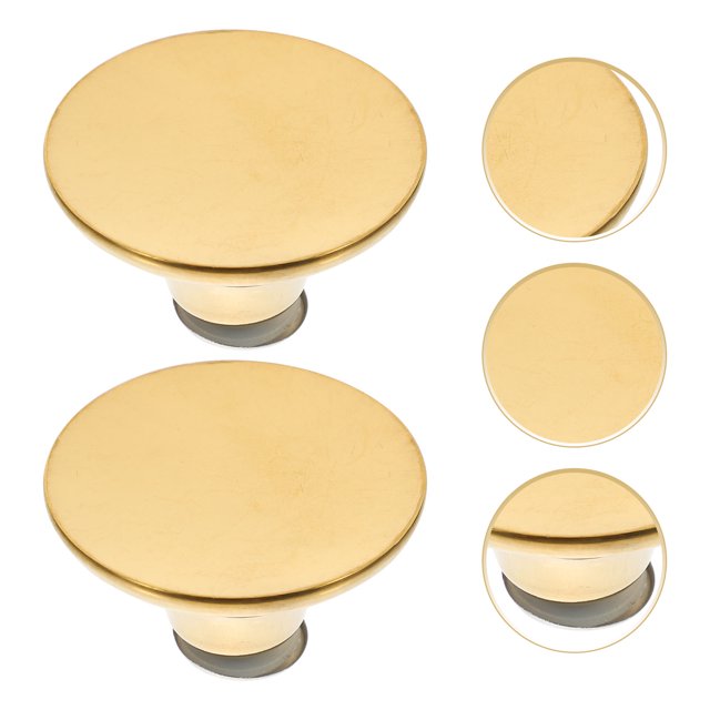 SWETRACE 3Ud Perillas Decorativas Para De Olla Doradas Acero Inoxidable Seguras