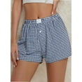 thumbnail image 6 of Boxer Shorts for Women Trendy Summer Low Rise Lounge Shorts Pajama Shorts Preppy Clothes, 6 of 6