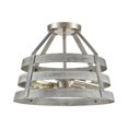 thumbnail image 2 of Brigantine 15'' Wide 2-Light Semi Flush Mount - Weathered Driftwood, 2 of 3