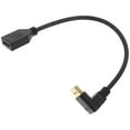 thumbnail image 3 of Adaptador Display Port 1.2 macho a hembra, cable en ángulo, convertidor Display Port, 3 of 7