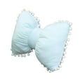 thumbnail image 2 of FashionCha Bow Pillow Car Headrest Cushion Cute Plush PP Cotton Neck Pillow Seat Pillow for Blue, 2 of 9