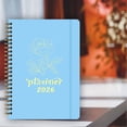 thumbnail image 4 of 2026 Weekly & Monthly Planner, Jan. 2026 - Dec. 2026, Daily Agenda Academic Planner Notebook Organizer, Calendar Planners/Planning for School Office Home, 5.9" x 8.26", Blue Rose, 4 of 7