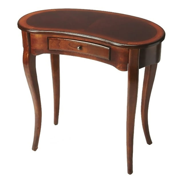 Beaumont Lane Bureau Traditionnel en Bois de MDF en Brun Foncé