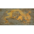 thumbnail image 2 of Joannoo 18x11 Gold Ornate Wood Framed with Double Matting Museum Art Print Titled - Golden Dragon, 2 of 4