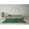 thumbnail image 3 of Ahgly Company Indoor Rectangle Persian Emerald Green Bohemian Area Rugs, 7' x 10', 3 of 4