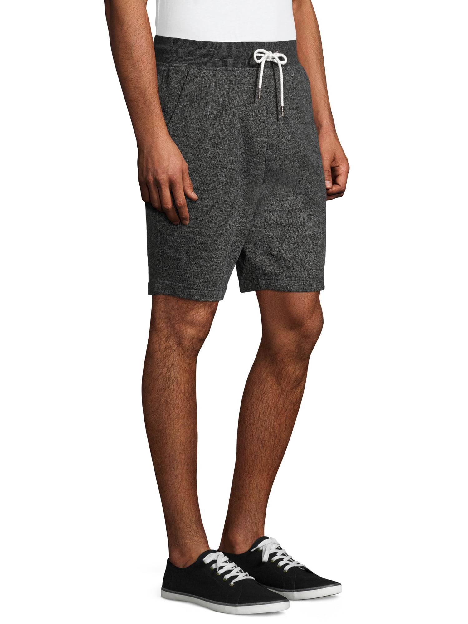 no boundaries men's knit jogger shorts