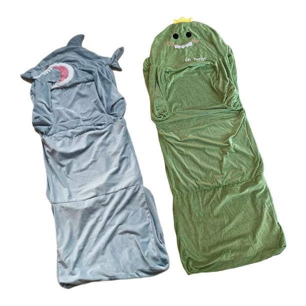 2 fundas de sofá para niños, bonitas, con dibujos animados, lavables tiburón y dinosaurio