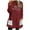 Wine, variant on CFLVAEK Yes,I'm Still Freezing Sweatshirts for Women Casual Sherpa Lined Pullover Tops Plus Size Round Neck Warm Sweatshirt Solid Color Fuzzy Fleece Winter Undershirts with Pockets