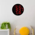 thumbnail image 2 of Reloj de pared sin tictac Reloj USB con para Zulema Reloj de pared, 2 of 5