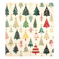 thumbnail image 3 of Dailycode Dishwasher Magnet Cover Magnetic Fridge Door Cover Home Kitchen Decor, Beautiful Christmas Trees, 23"x 26", 3 of 6