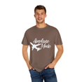 thumbnail image 4 of Airplane Mode Travel | National Park | Beach Vacation | Mountain | Road Trip Unisex Garment-Dyed T-shirt, 4 of 4