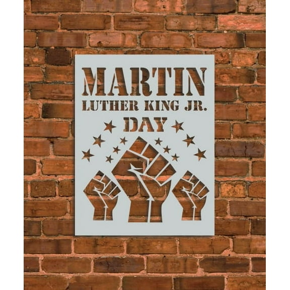 Martin Luther King Jr Day Stencil