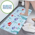 thumbnail image 1 of Alfombrilla de bañera extendida de PVC antideslizante para baño, alfombrilla de ducha con dibujos animados para niños, 1 of 5