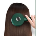 thumbnail image 2 of Peine De Bolsa De Aire Cepillo de pelo autolimpiante de una tecla Peine de masaje antiestático con bolsa de aire (verde), 2 of 6