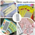 thumbnail image 6 of 1set Paper Coated Scratch Off Film Password Sticker DIY Scraping Award Card Rectangle Gray 140x60x0.1mm about 100pcs/set, 6 of 6