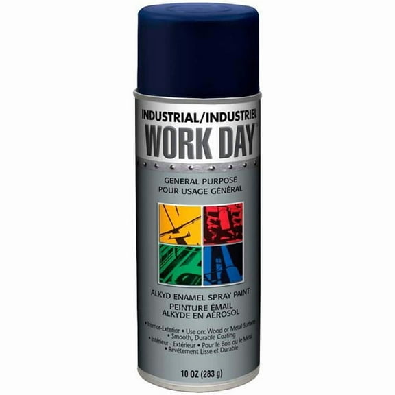 Krylon Products Group-Sherwin-Williams B37409 Industrial Work Day Enamel Paint - A04403007 - Blue