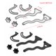 thumbnail image 5 of Riwesomey 1 Juego de soporte de soporte, resistente, negro, multifuncional, reforzado, Kits de fijación, accesorios de torneado, motocicleta Accesorios para motos Riwesomey VI018706-00B, 5 of 6