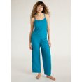 thumbnail image 3 of Joyspun Women's Ribbed Knit Sleep Camisole, Sizes S to 3X, 3 of 6