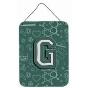 Letter G Back To School Initial Wall and Door Hanging Prints