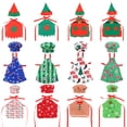 thumbnail image 2 of Delantal con estampado de muñeca para niña, sombrero de Chef, estilo navideño, Barbis de 11,5 pulgadas y 30Cm, accesorios de ropa de muñeca elfo, regalo de juguete, 2 of 5