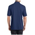 thumbnail image 2 of Yellow Rooster Mens Cotton Touch Performance Male Polo Shirt Estate Blue L, 2 of 4