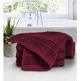 thumbnail image 3 of MALLONI HOME Ultra Soft Cotton Washcloths, Contains 12 Piece Face Cloths 12x12 inch, Ideal for Everyday use Face Towels, Compact & Lightweight Multi Purpose Washcloths - Burgundy, 3 of 5