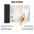 thumbnail image 6 of Gaming Mouse Pad with Stitched Edges, Boho Aesthetic Mouse Pad with Minimal Flower Plants, Extended XL Mousepad with Anti-Slip Base, Cute Large Mouse Pad for Desk, 31.5 x 11.8 in, Pastel, 6 of 6